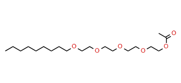 3,6,9,12-Tetraoxaheneicosyl acetate